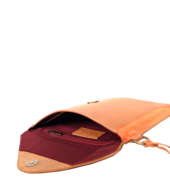 Antoinette Ameska Trousse TURIN Python/Tomette