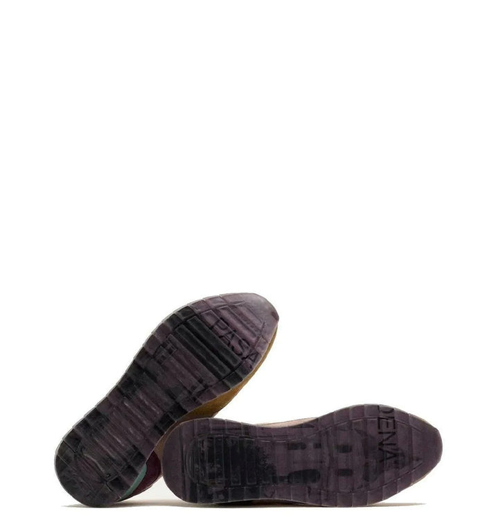 Antoinette Ameska Baskets PASADENA Bordeaux/Moutarde
