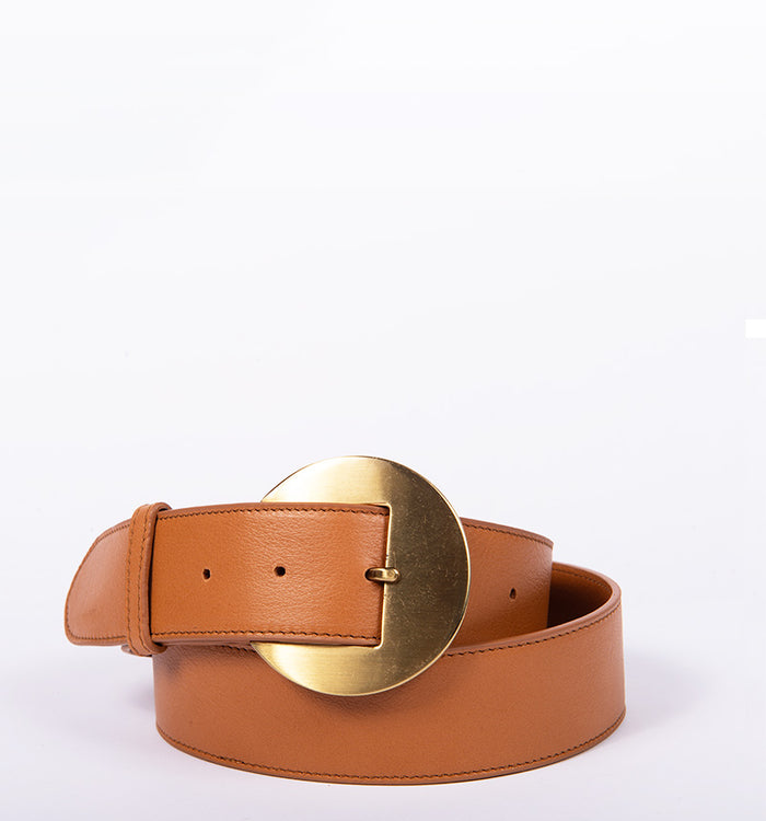 antoinette ameska Ceinture GABRIELLE Camel - Grande Boucle