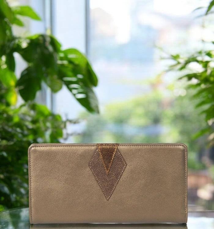 antoinette ameska Compagnon IBIZA Bronze Métal/Paillette Bronze