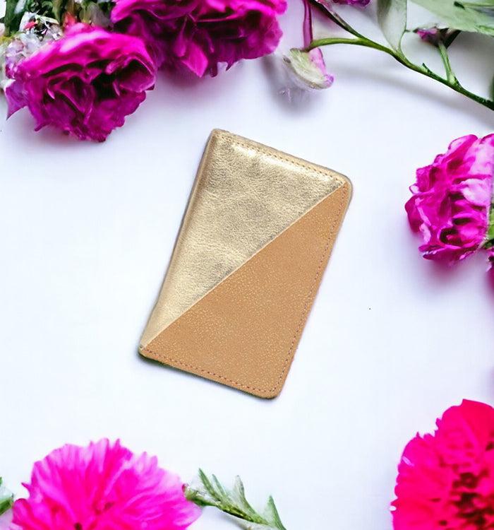 antoinette ameska Porte-carte BILBAO Champagne/Beige