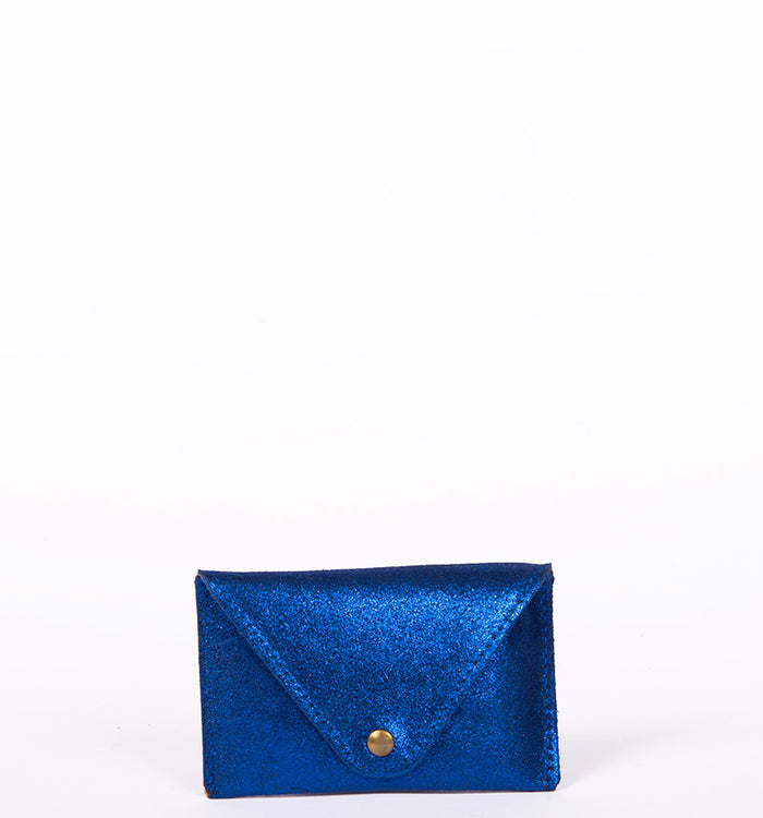 antoinette ameska Porte-carte FLORENCE Indigo Paillette