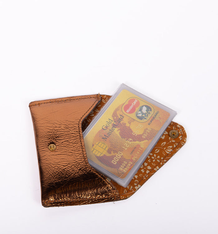 Antoinette Ameska Porte-carte FLORENCE Python Beige