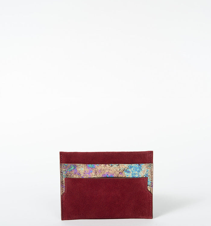 antoinette ameska Porte-carte LÉON Bordeaux/Hologramme