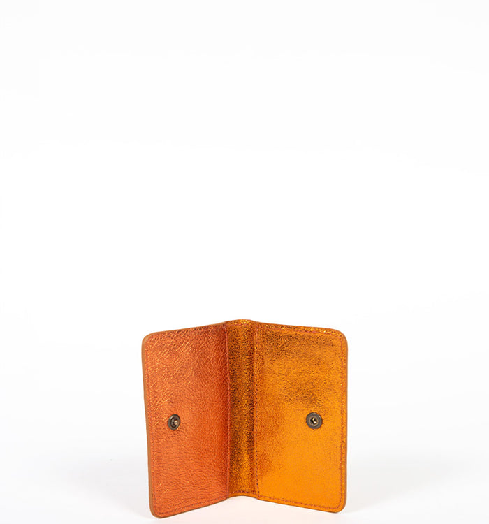 Antoinette Ameska Porte-carte NEVADA Agrume Paillette