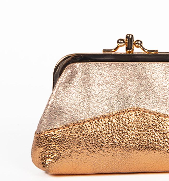 Antoinette Ameska Porte-Monnaie CAPRI Ambre/Paillette