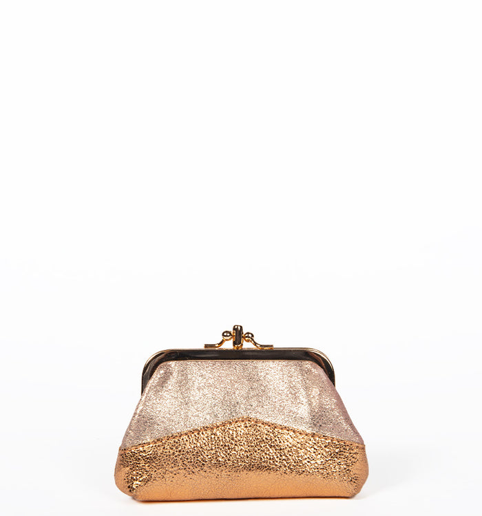 antoinette ameska Porte-Monnaie CAPRI Ambre/Paillette