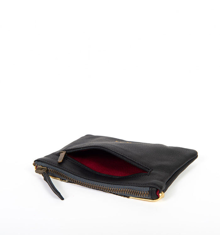 Antoinette Ameska Porte-Monnaie KHEOPS Bleu Paillette/Hologramme