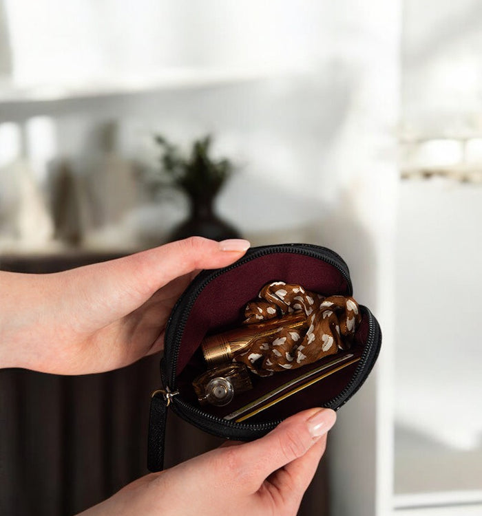 Antoinette Ameska Porte-Monnaie SICILE Bleu / Rouge / Jaune