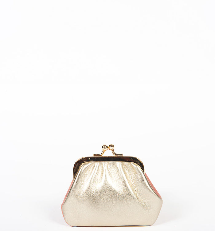 Antoinette Ameska Porte-Monnaie VITTORIA Rose/Champagne