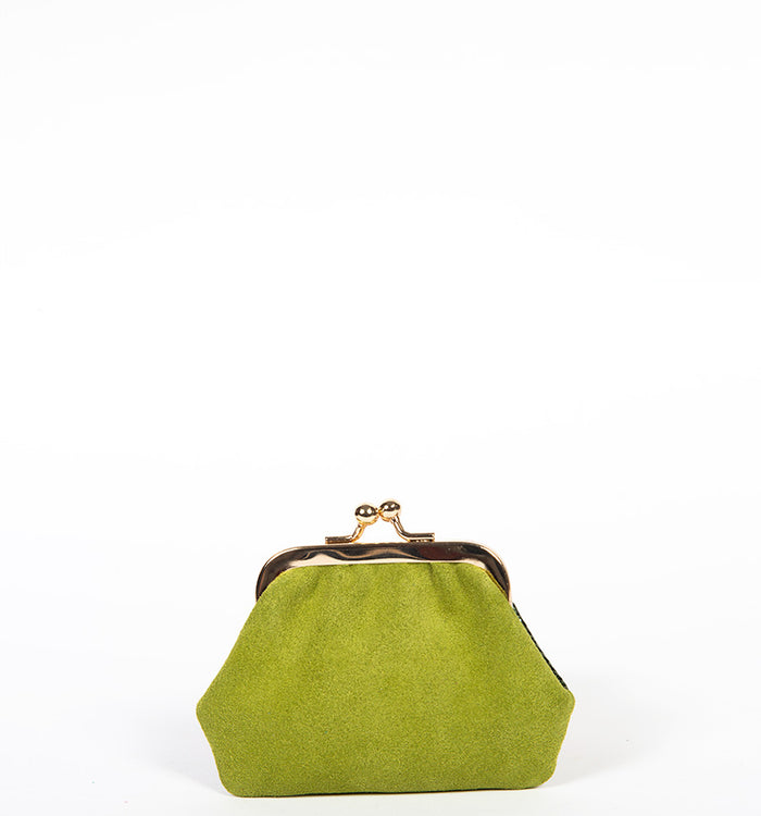 antoinette ameska Porte-Monnaie VITTORIA Vert/Métal Vert