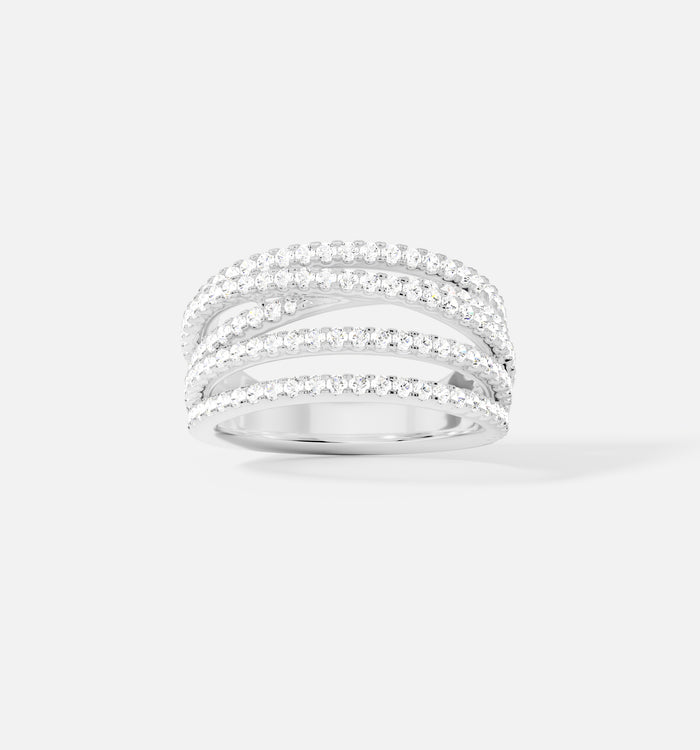 apm monaco Bague 5 Anneaux