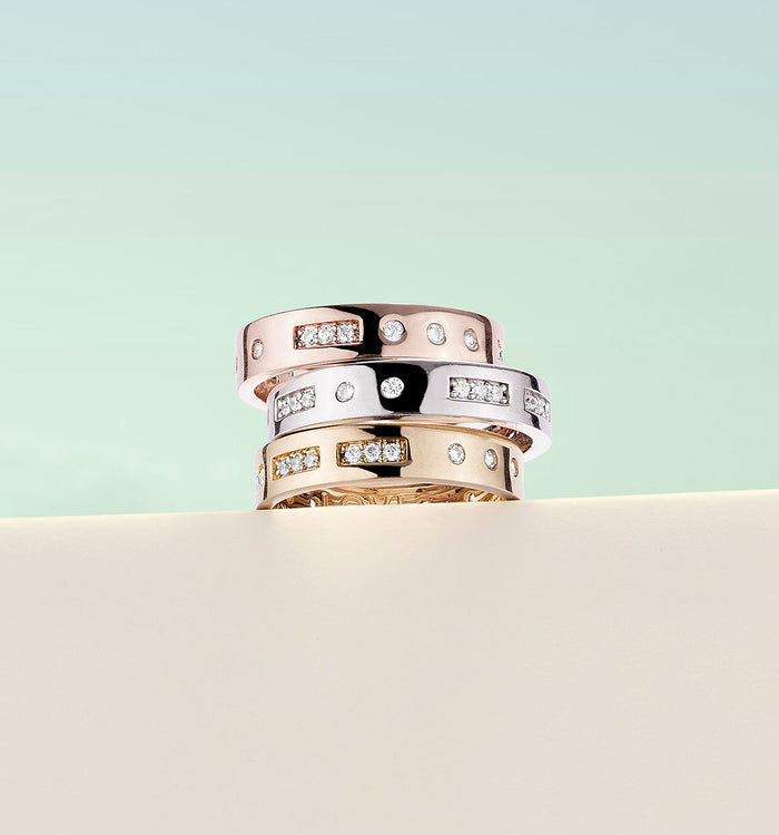 Apm Monaco Bague Code Morse LOVE