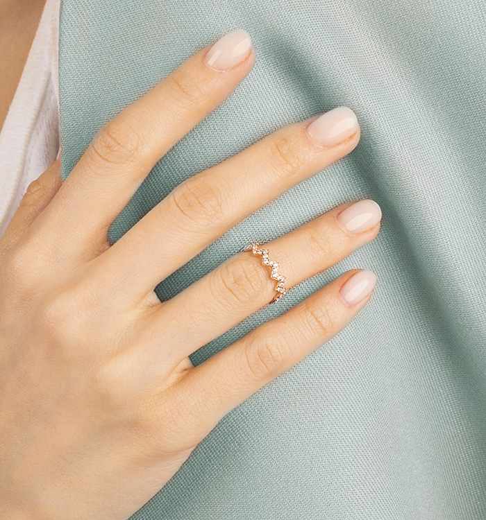 Apm Monaco Bague De Phalange Up And Down