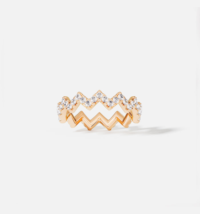 apm monaco Bague de Phalange Up and Down