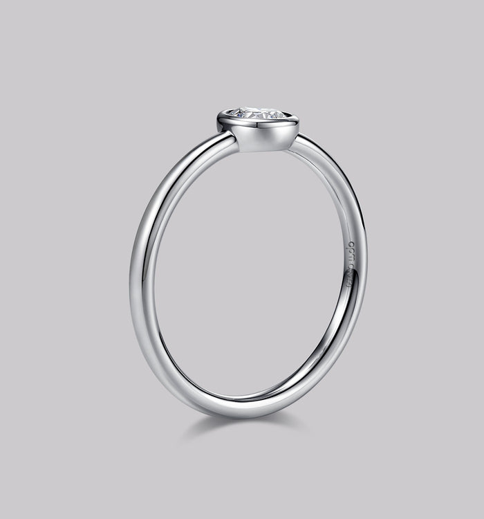 Apm Monaco Bague Diamant Rond (0.24ct)