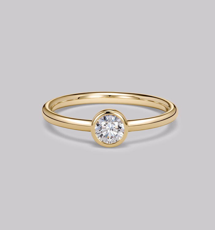 apm monaco Bague Diamant Rond (0.24ct)