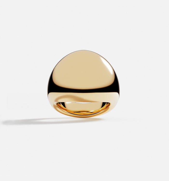 apm monaco Bague Dôme Argent Pur 999