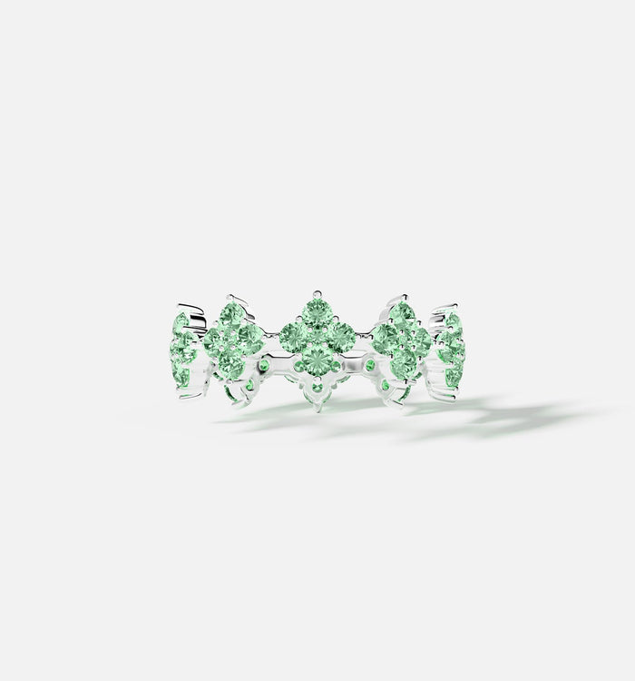 apm monaco Bague Éclat Vert Pastel