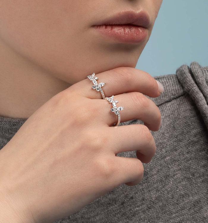 Apm Monaco Bague Goutte D'eau