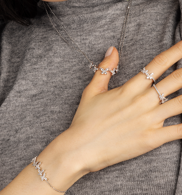 Apm Monaco Bague Goutte D'eau