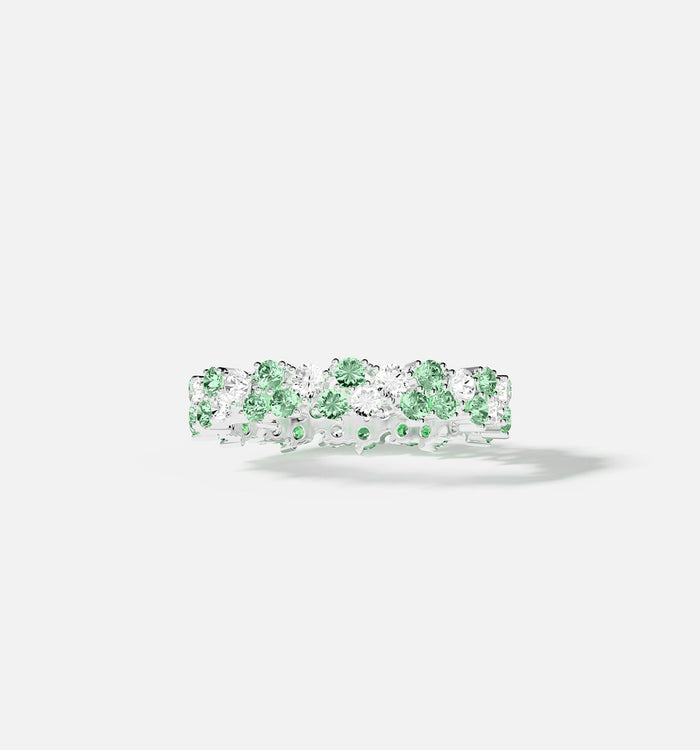 apm monaco Bague Goutte Vert Pastel