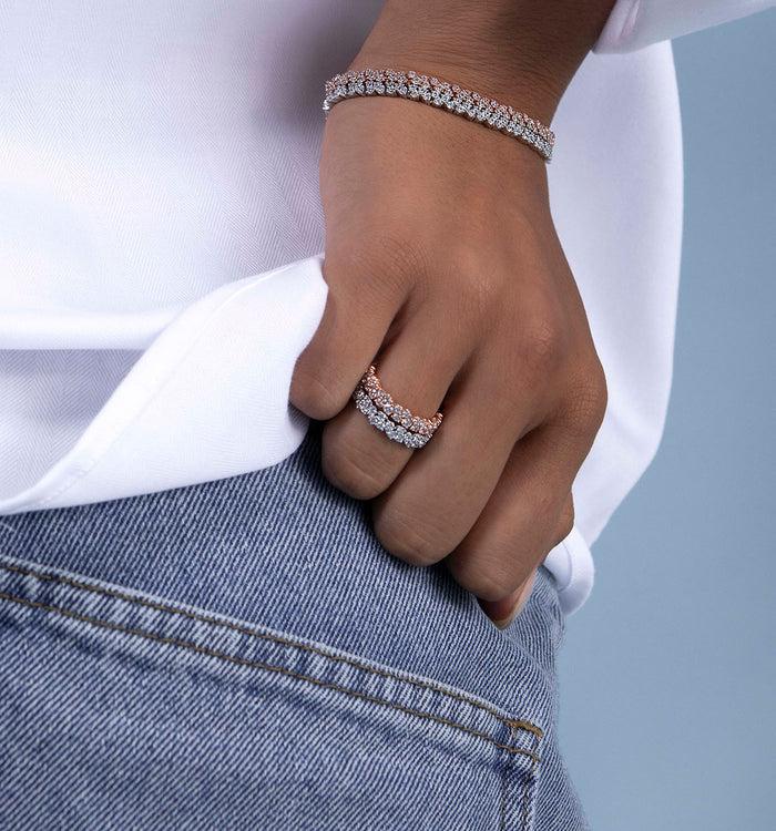 Apm Monaco Bague Pavé