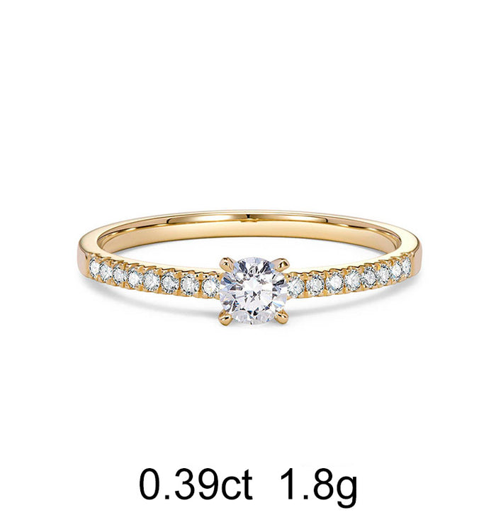 Apm Monaco Bague Pavé Diamant Rond (0.39ct)
