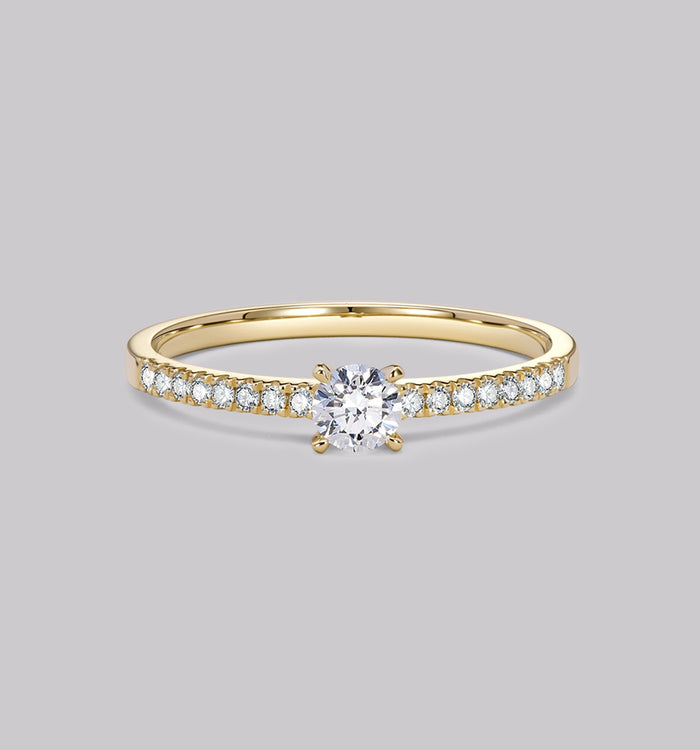 apm monaco Bague Pavé Diamant Rond (0.39ct)