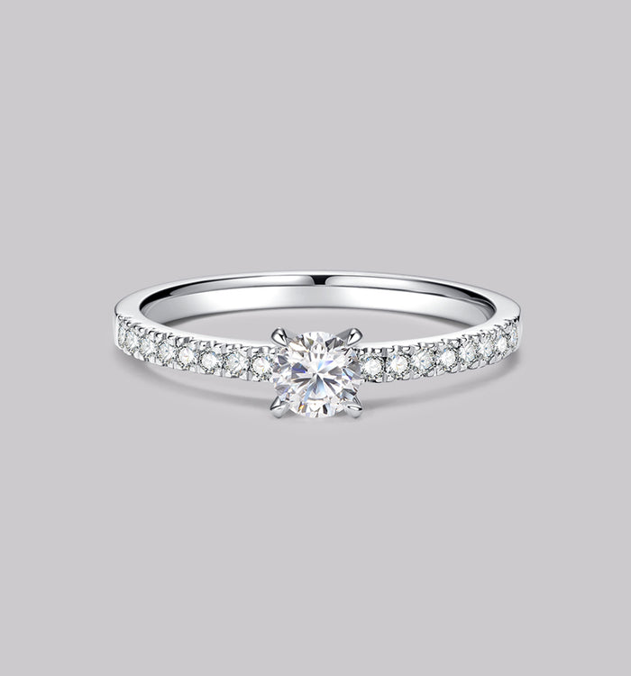 apm monaco Bague Pavé Diamant Rond (0.39ct)
