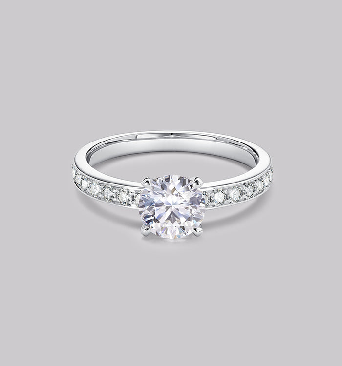 apm monaco Bague Pavé Diamant Rond (1.32ct)