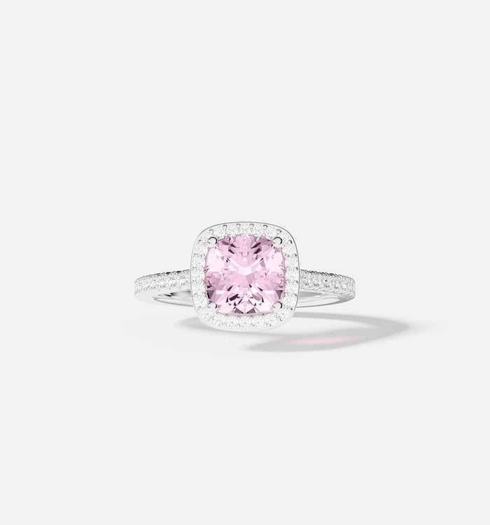apm monaco Bague Pavé Rose