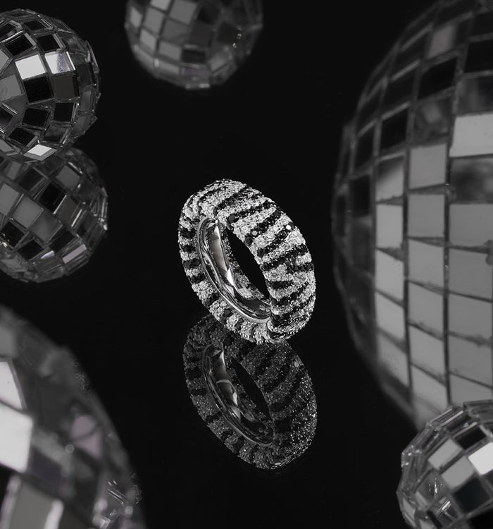 Apm Monaco Bague Zèbre