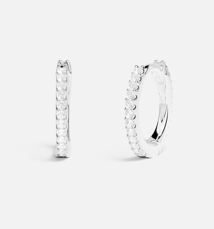 apm monaco Boucles d'Oreilles Créoles 8 5mm