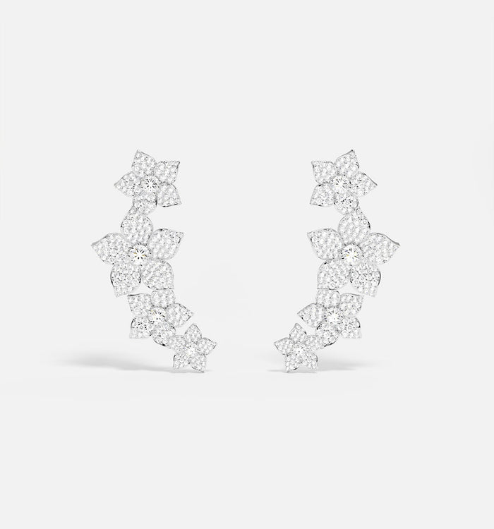 apm monaco Boucles D'Oreilles Fleurs