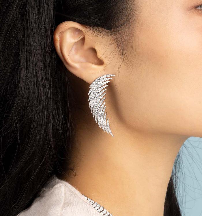 Apm Monaco Boucles D'Oreilles Palmier