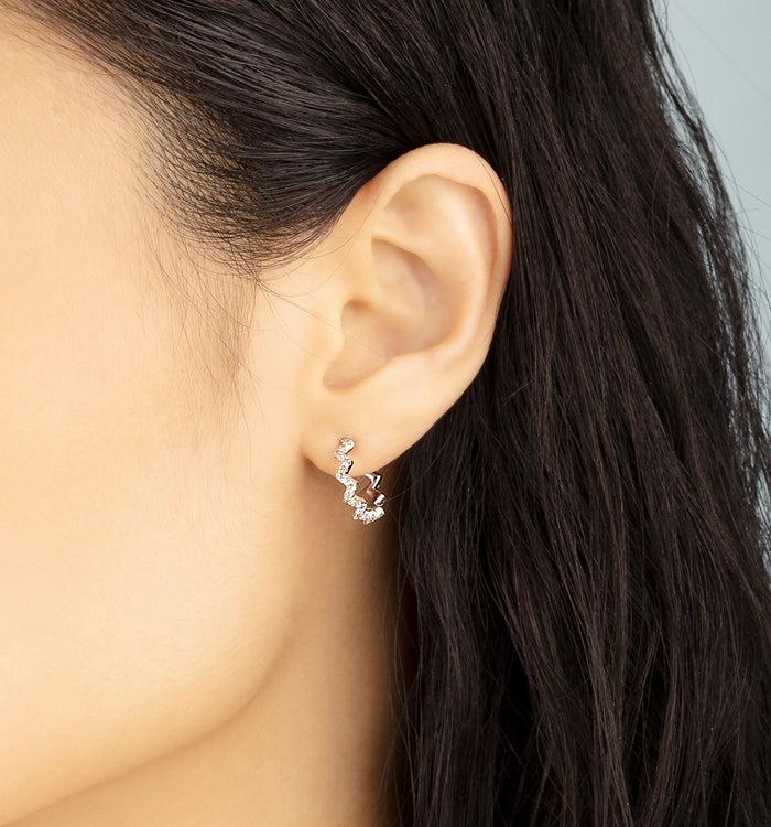 Apm Monaco Boucles D'Oreilles Up And Down