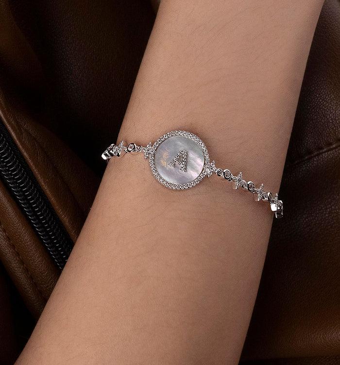 Apm Monaco Bracelet Ajustable Alphabet Eternelle