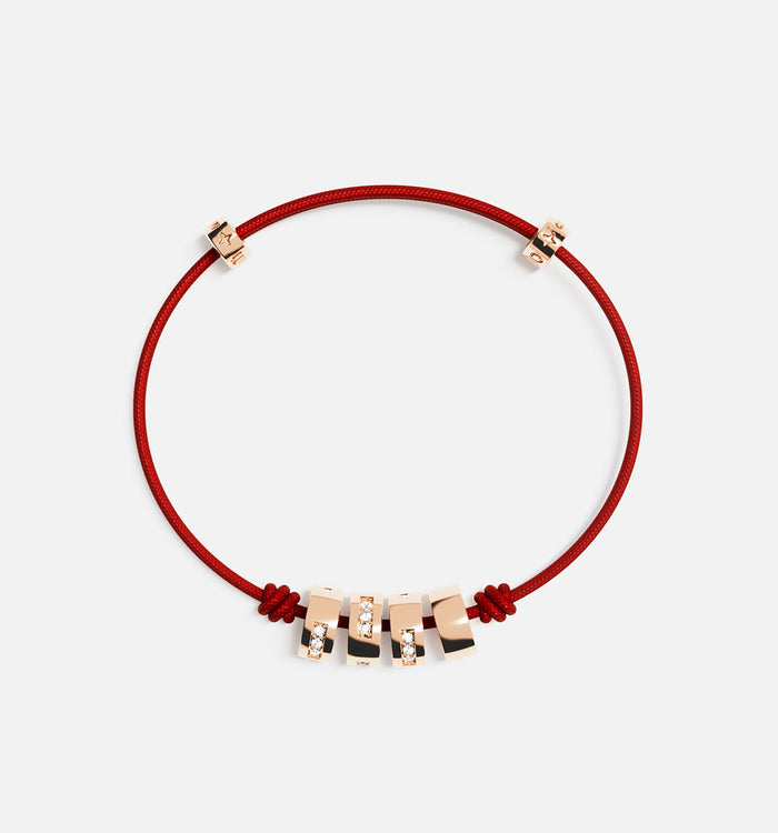 apm monaco Bracelet Ajustable Code Morse LOVE