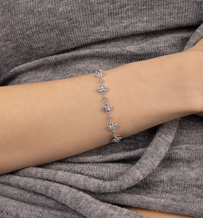 Apm Monaco Bracelet Ajustable Éclat