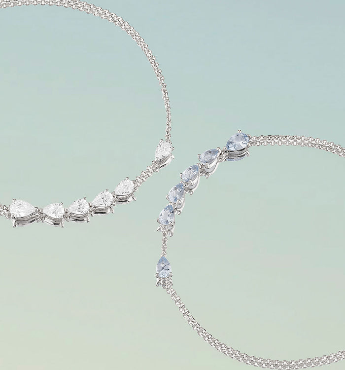 Apm Monaco Bracelet Ajustable Goutte Aqua