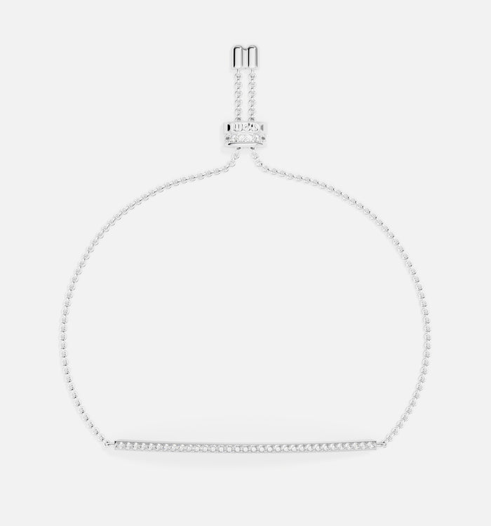 apm monaco Bracelet Ajustable Ligne Droite Sertie