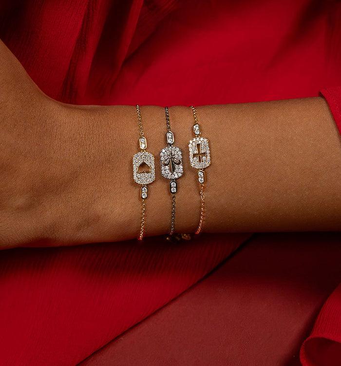 Apm Monaco Bracelet Ajustable Médaille Croix