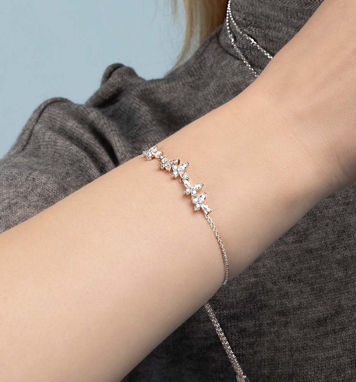 Apm Monaco Bracelet Ajustable Papillons