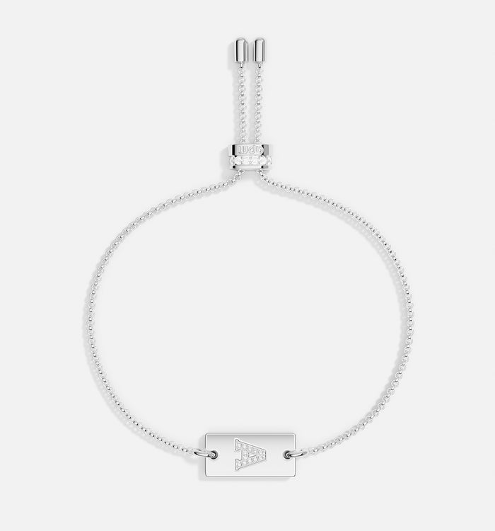 apm monaco Bracelet Ajustable Plaque Alphabet