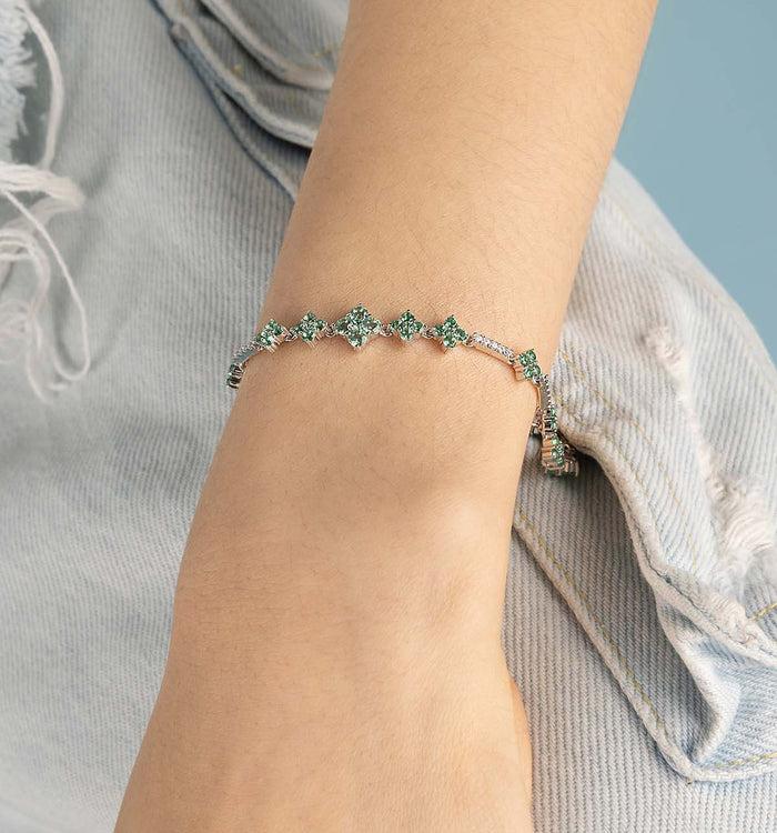 Apm Monaco Bracelet Éclat Vert Pastel