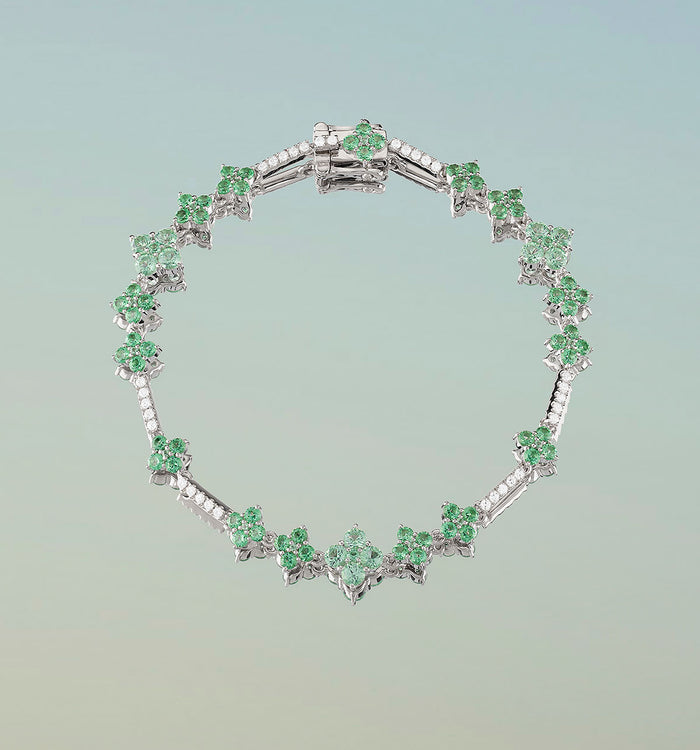 Apm Monaco Bracelet Éclat Vert Pastel