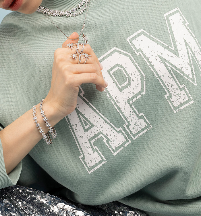 Apm Monaco Bracelet Fin Météorites