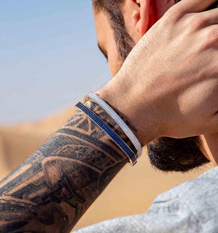 Apm Monaco Bracelet Jonc Bold Pavé