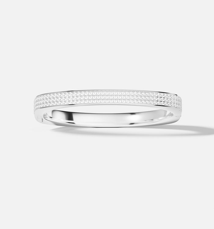 apm monaco Bracelet Jonc Bold Pavé
